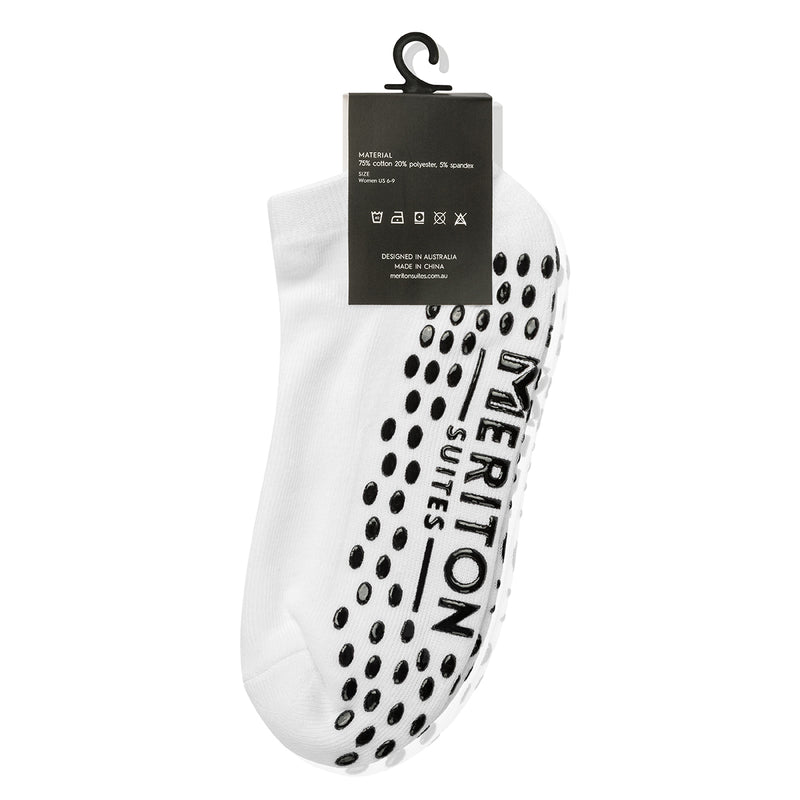 Meriton Suites Yoga Socks (Small/White)