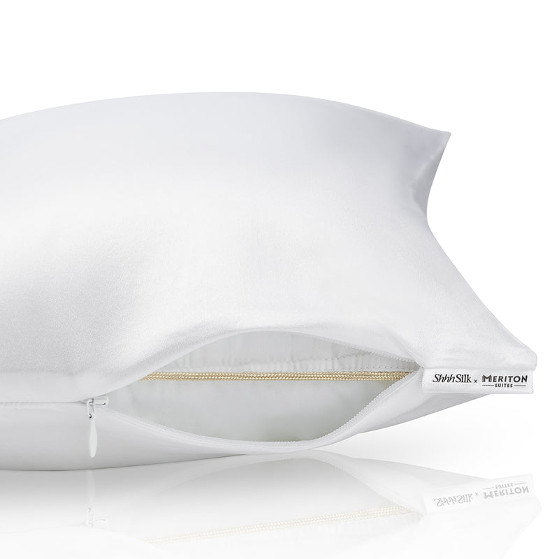 Shhh Silk X Meriton Suites Silk Travel Pillowcase