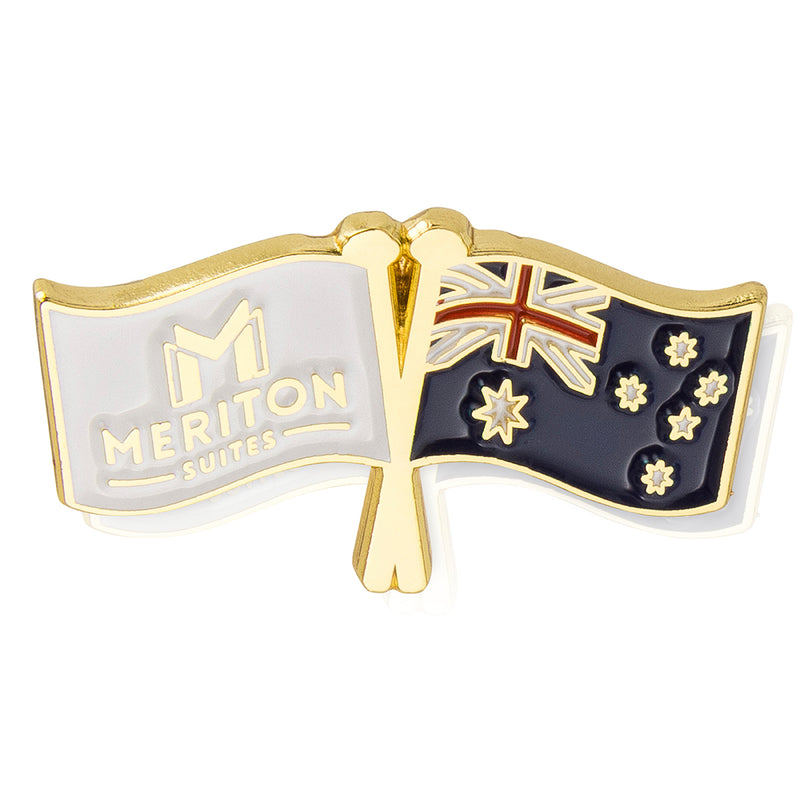 Meriton Suites Australia Flag Pin
