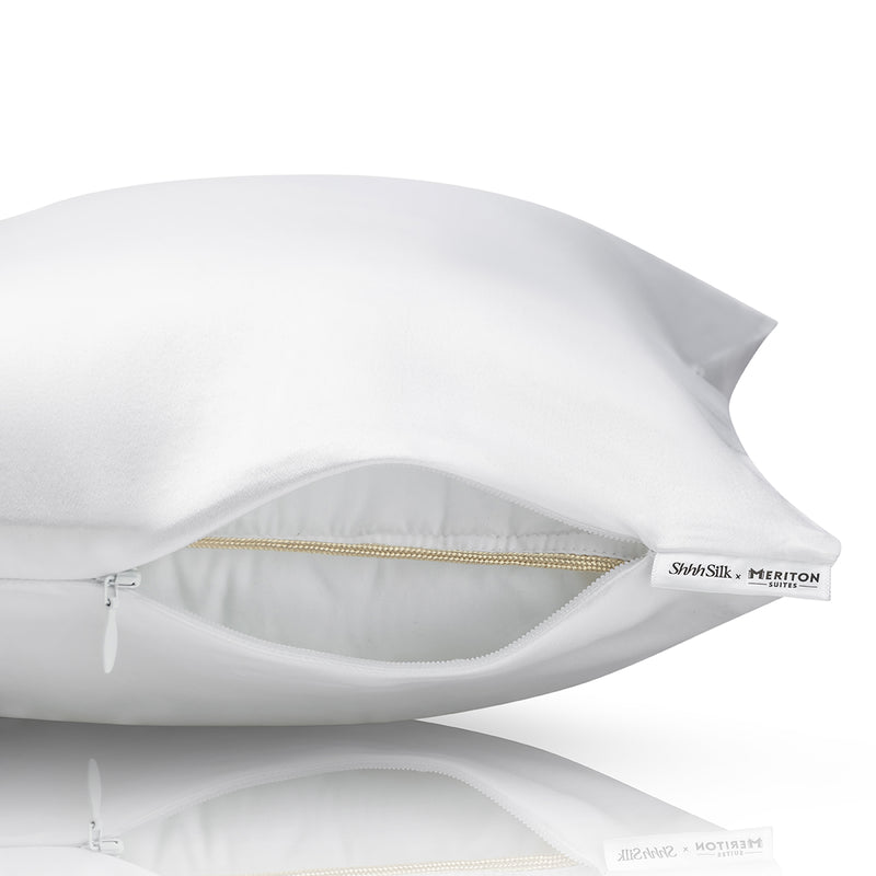 Shhh Silk X Meriton Suites Silk Travel Pillowcase