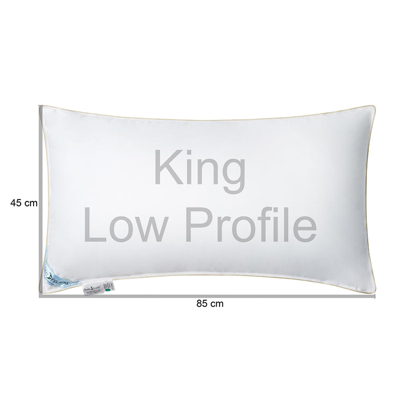 SuiteDreams Pillow - King Size LOW PROFILE