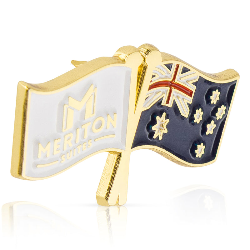 Meriton Suites Australia Flag Pin