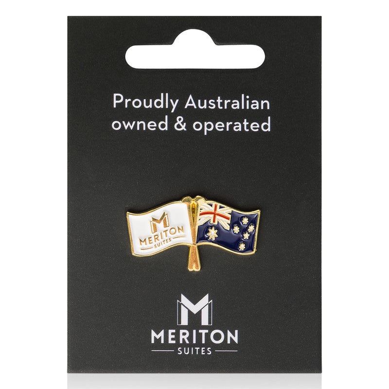 Meriton Suites Australia Flag Pin