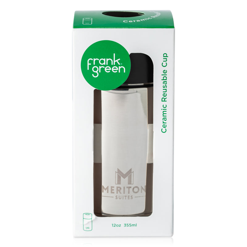 Meriton Suites Reusable Cup 355ml Chrome