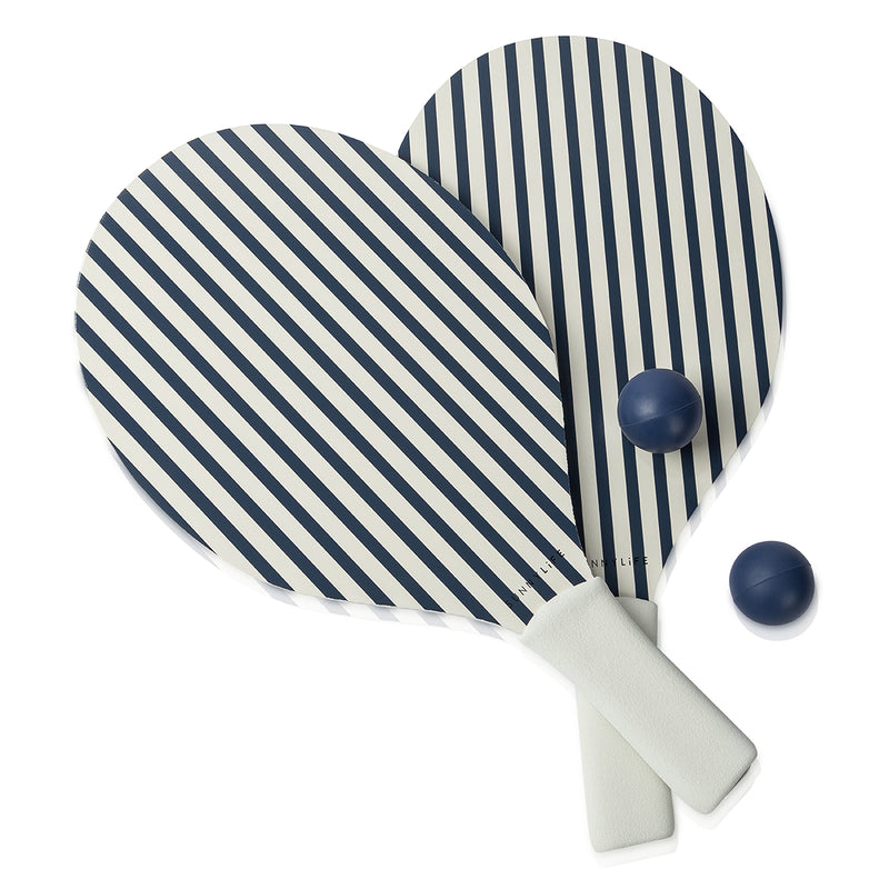 Sunnylife Beach Bats & Balls – Classic Stripe Set