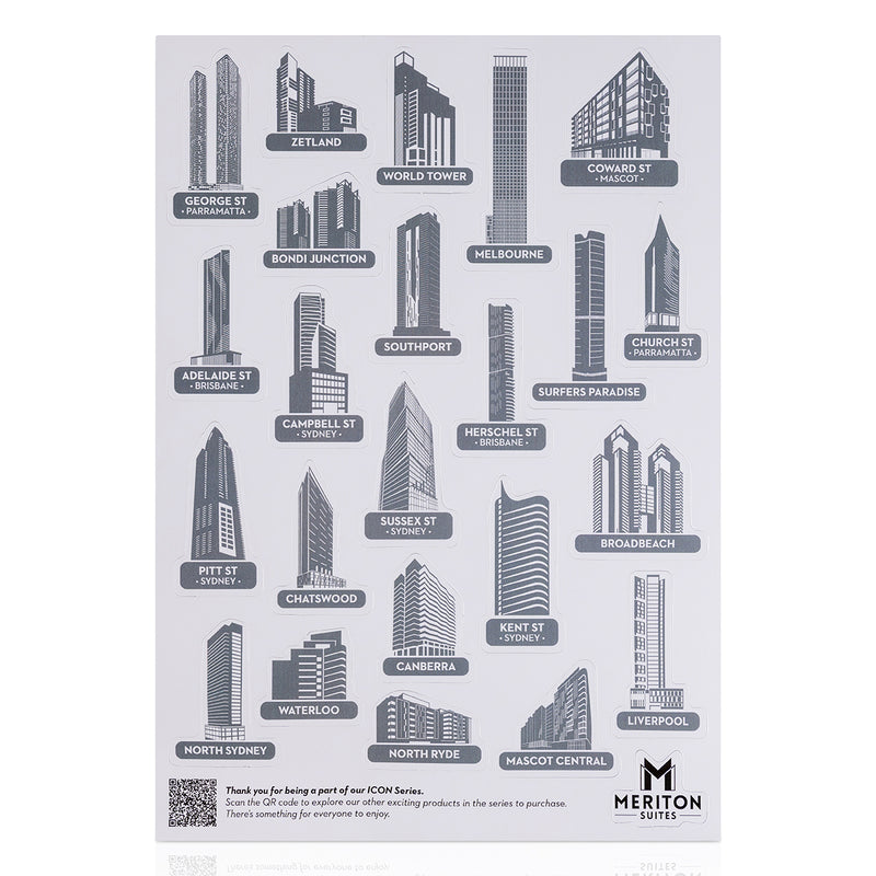 Meriton Suites ICON Series Magnets