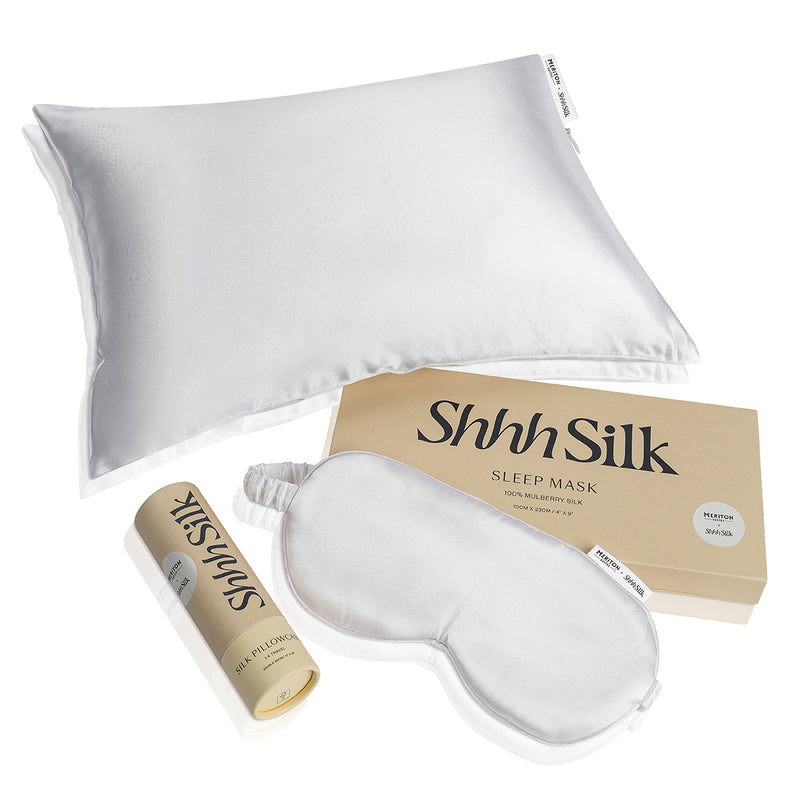 Shhh Silk X Meriton Suites Silk Serenity Travel Set