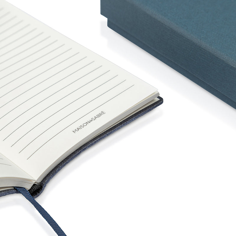 Maison de Sabré X Meriton Suites Leather Notebook (Blue A6)